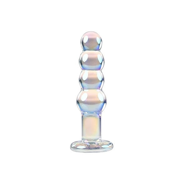 Playboy Pleasure Jewels Beads Glass Butt Plug - Club X